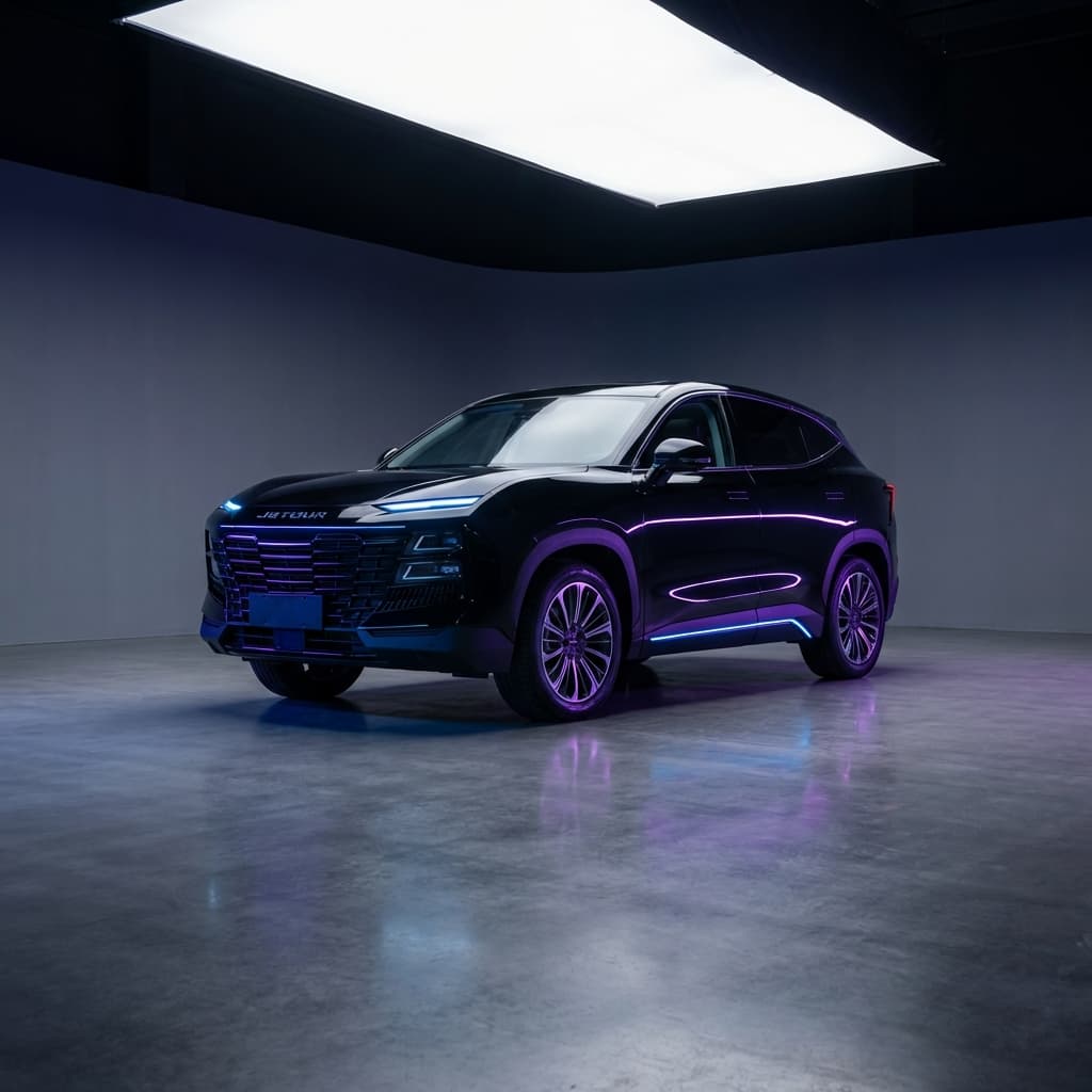 Jetour vehicles in UAE