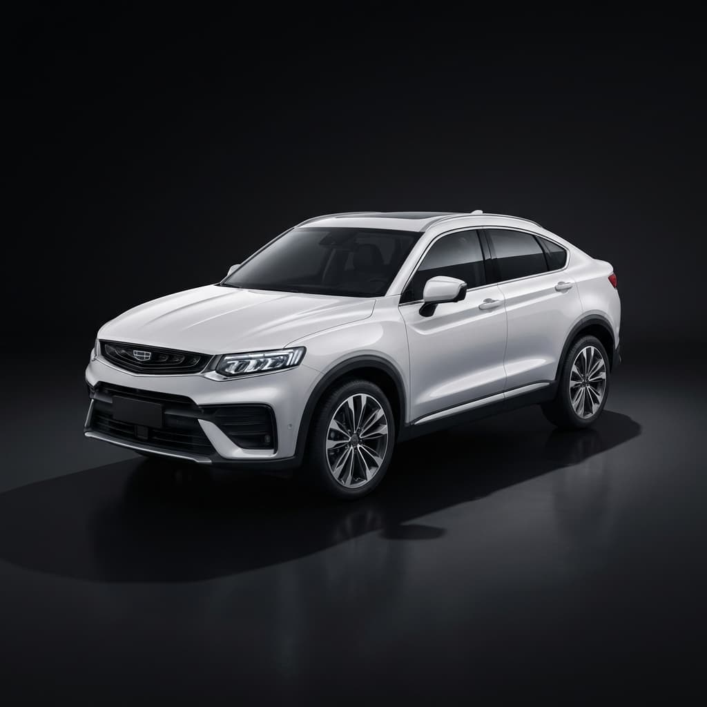 Geely vehicles in UAE